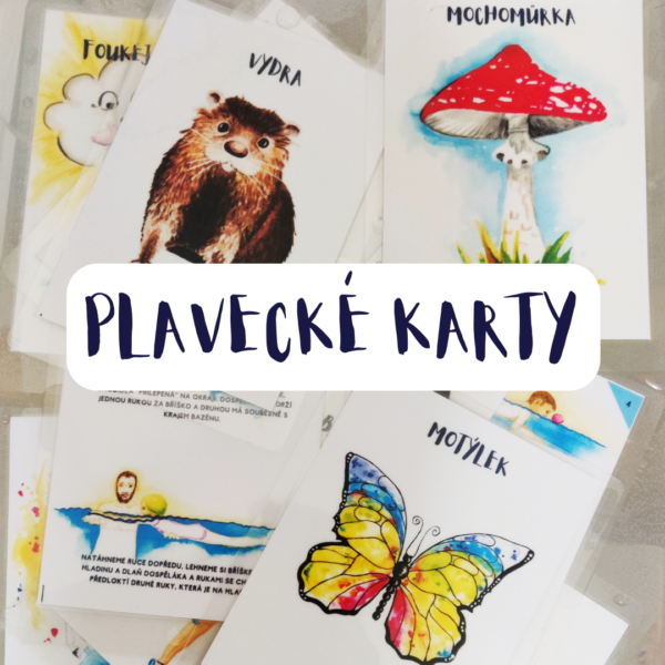 Plavecké karty pro vodníčky i cachtali